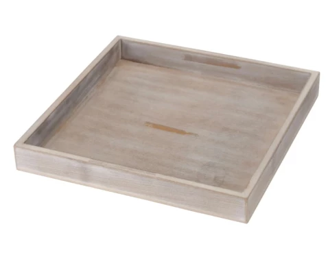 Servírovací podnos 25x25 cm, drevo%