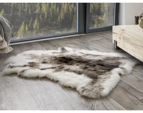 E-shop Sobia koža, imitácia 90x115 cm, šedá%