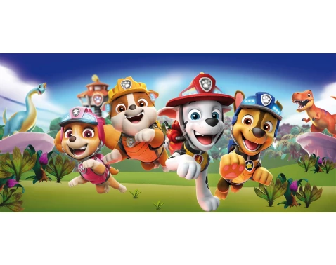 E-shop Detský obraz Paw Patrol dino, 70x33 cm%