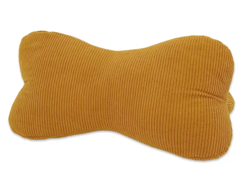 Vankúš na čítanie Antje 18x35 cm, medovo žltý%