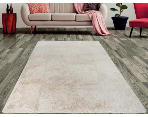 E-shop Koberec Fluffy Shaggy 120x160 cm, béžový%