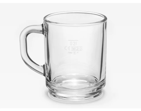 Sklenený hrnček Denver, 200 ml%