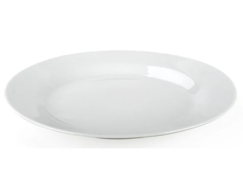 Plytký tanier Larry 24 cm, biely%