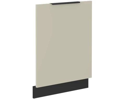 E-shop Predný panel na vstavanú kuchynskú umývačku Arona, 60 cm, kašmírová/čierna%