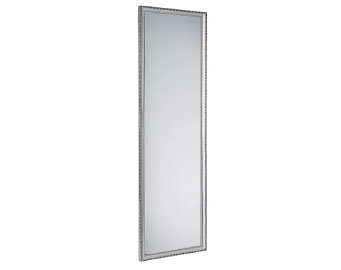 E-shop Nástenné zrkadlo Loreley 35x125 cm, drevený strieborný rám%