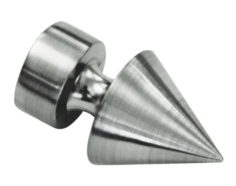 E-shop Koncovka na garnižu kov-lesk, kužeľ, priemer 1,9 cm (set 2 ks)%