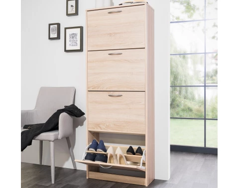 Botník Mainz, 4-dverový, dub sonoma%