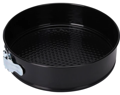 Forma na tortu La Cucina 24 cm, čierna oceľ%