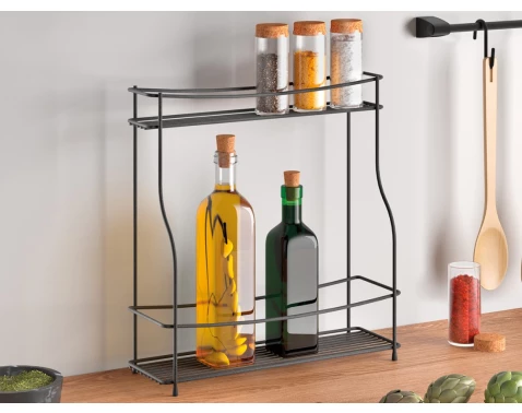 E-shop Stojan na dochucovadlá a koreničky Balsamico Lava TouchTherm 2, čierny%