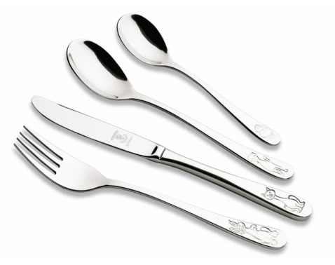 Detská sada príborov Domáce zvieratá%