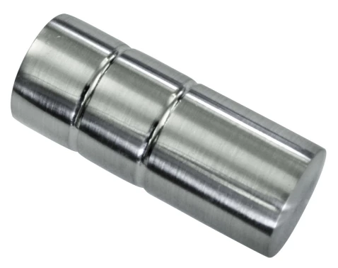 E-shop Koncovka na garnížu kov-lesk, valec, priemer 1,9 cm (set 2 ks)%