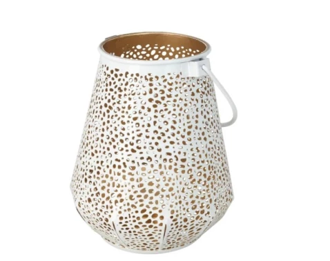 E-shop Lampáš 12x15 cm, biela/šampaň%