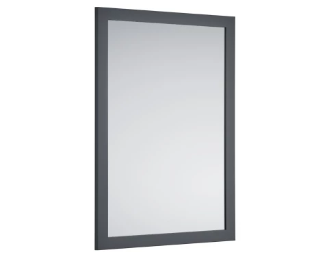 E-shop Nástenné zrkadlo Thea 48x68 cm, antracit%