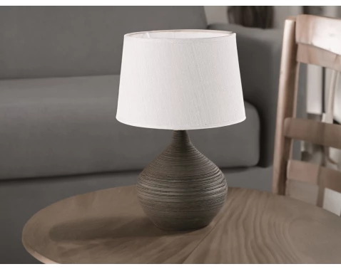Stolová lampa Martin 29 cm, hnedá%