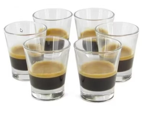 Súprava pohárov (6 ks) Caffeino, 85 ml%