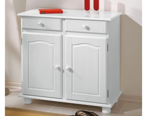 Komoda In-Lovi, bielená borovica%