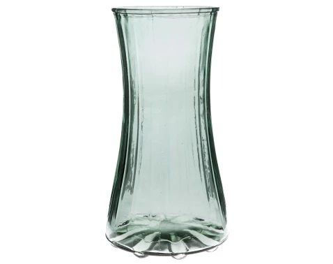 E-shop Sklenená váza Nigella 23,5 cm, tyrkysová%