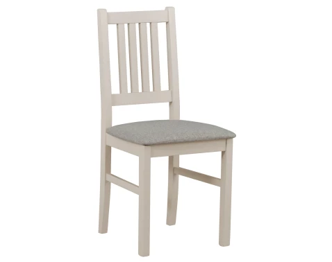 Jedálenská stolička Bono, béžová kašmír/šedo-béžová látka%