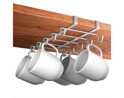 E-shop Závesný držiak na hrnčeky 28 cm, kov%