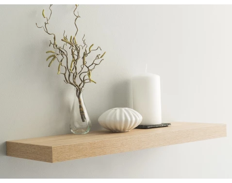 E-shop Polica na stenu Shelvy 60 cm, dub sonoma%