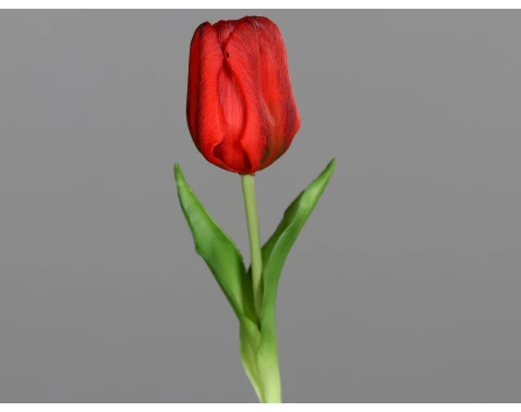 E-shop Umelá kvetina Tulipán 20 cm, červená%