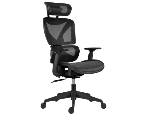 Kancelárske kreslo Ester, čierna látka%