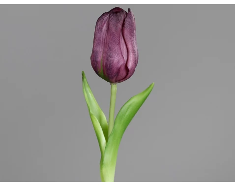 E-shop Umelá kvetina Tulipán 20 cm, fialová%