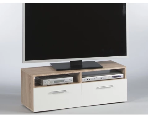 TV stolík Rana, dub sonoma/biela%