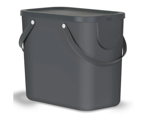 Odpadkový kôš Albula 25 l, antracitový%