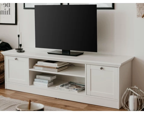 E-shop TV skrinka Landwood, biela%