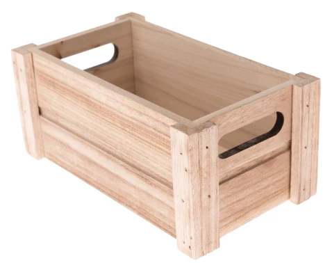 E-shop Úložný box drevený, 21,5x12,5x9,5 cm%
