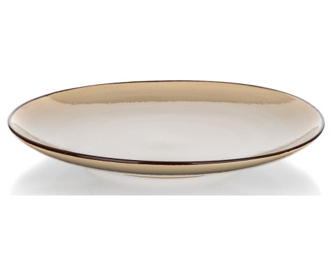 Plytký tanier Palas 27 cm, krémový%