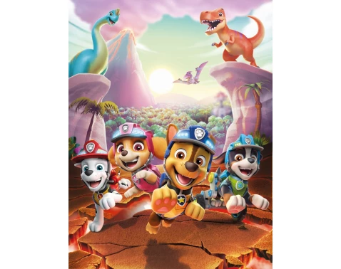E-shop Detský obraz Paw Patrol dino, 46x61 cm%