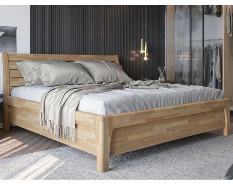 E-shop Posteľ Patricia 180x200 cm, prírodný buk%