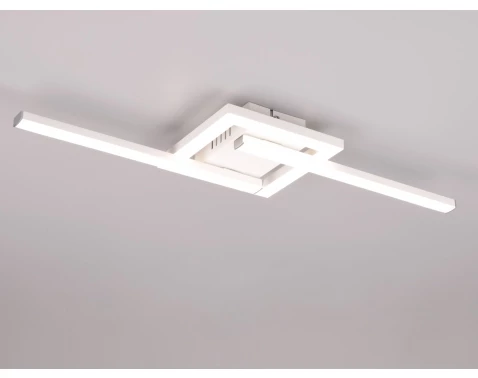 Stropné/nástenné osvetlenie LED Viale, biely mat%