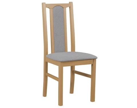 E-shop Jedálenská stolička Kolga, dub grandson/šedá tkanina%