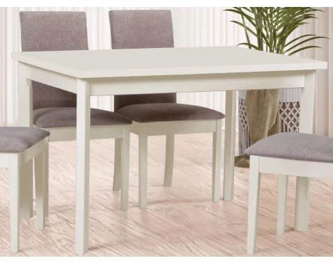 E-shop Obdĺžny jedálenský stôl Maxim 120x80 cm, béžový kašmír%