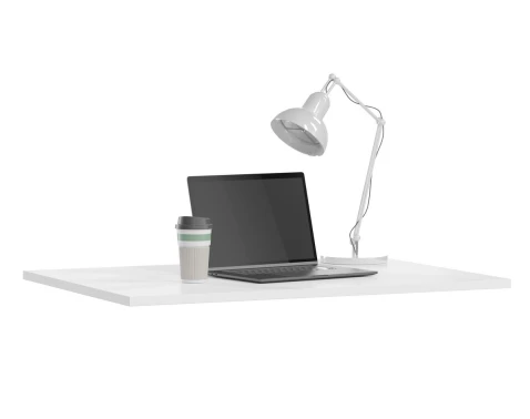 E-shop Doska ku písaciemu stolu 100x68 cm Switch, biela%