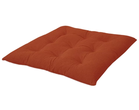 E-shop Podsedák na stoličky Antje 40x40 cm, oranžový%