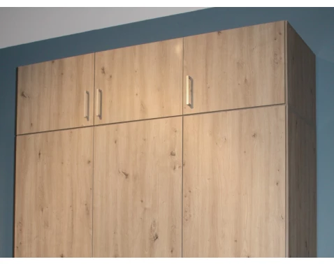E-shop Nadstavec na skriňu Koski, 150 cm, dub artisan%