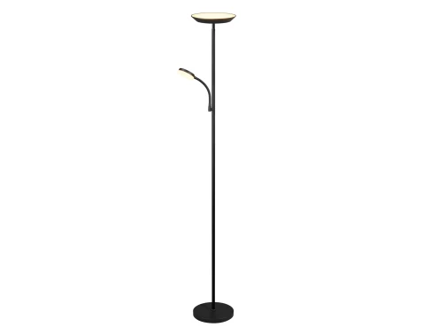 Stojacia lampa LED Specter, čierna%