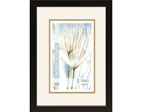 E-shop Fotorámik Giulia 15x21 cm, čierny%