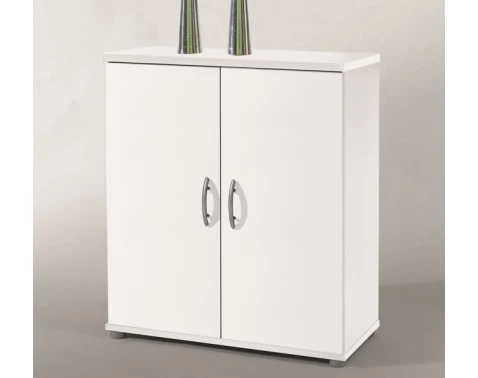 E-shop Komoda 2-dverová Lilly, biela%