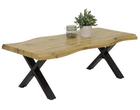 Asko - Nábytok Konferenčný Stolík Gerd, Divoký Dub, Optika Masívu%