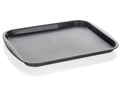 E-shop Servírovacia tácka Culinaria 43x31 cm, čierna%