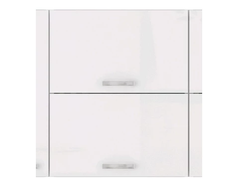 E-shop Horná kuchynská skrinka Bianka 60GU, 60 cm, biely lesk%