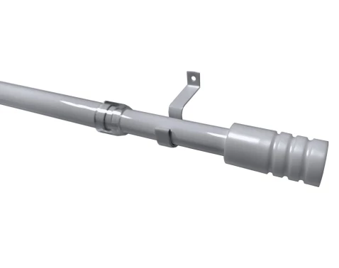 Garnýž Modern 135-225 cm, strieborná%