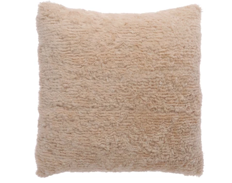E-shop Dekoračný chlpatý vankúš Jane 45x45 cm, krémový%