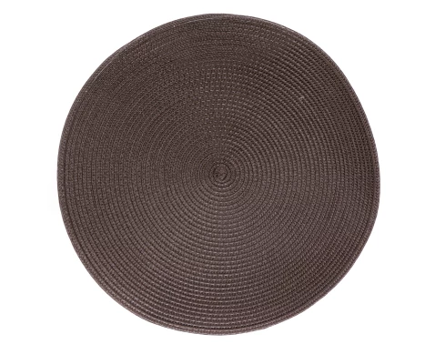 Prestieranie Tondo 38 cm, hnedé%