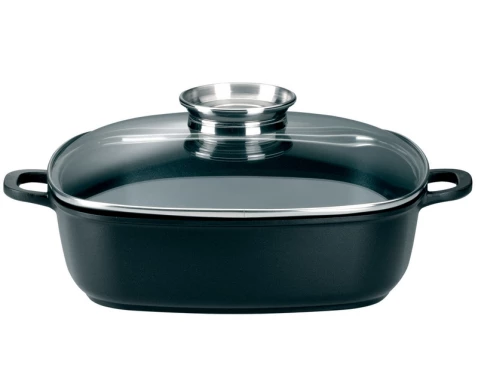 Pekáč s vekom Crispy induction 28x28 cm%